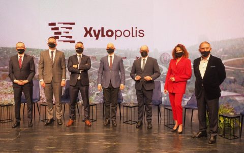 Fotorelacja z konferencji dotyczącej wystawy Xylopolis – prezentacji Województwa Podlaskiego na EXPO 2020 w Dubaju; fot. Jerzy Doroszkiewicz