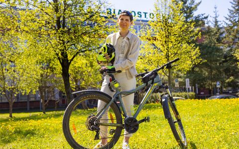 dr hab. Dorota Mozyrska, prof. PB, Dziekan Wydziału Informatyki, fot. Gabriela Kościuk