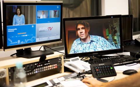 Finał 4. edycji konkursu Politechniki Białostockiej – Niesamowita Maszyna 22 czerwca 2021 r., fot. P. Jankowski
