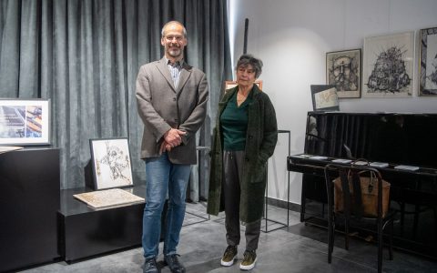 Wernisaż wystawy Pracownia rzeźbiarska – studio form prof. Jerzego Grygorczuka_foto Iryna Mikhno_PB