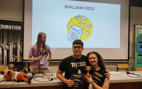 Kajetan Radulski, Klaudia Kojro, zwycięzcy Bialjam 2023, fot. Małgorzata Turecka