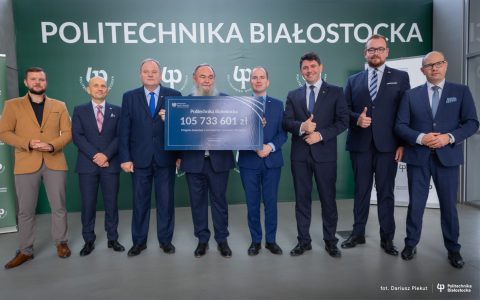 Politechnika Białostocka otrzymała 105 733 601 zł dofinansowania do budowy hali widowiskowo-sportowej na kampusie Uczelni