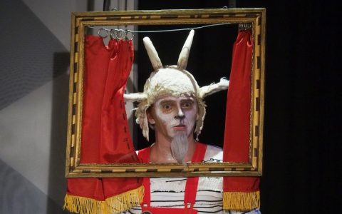 Patryk Ołdziejewski jako Koziołek Matołek, fot. Jerzy Doroszkiewicz
