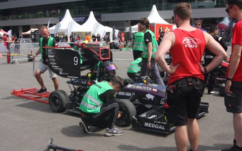 Cerber Motorsport na Formula Student w Austrii fot. Cerber Motorsport Wydzial Mechaniczny Politechniki Bialostockiej 26