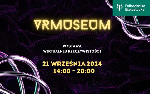 Grafika promująca VR Museum