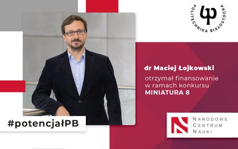 Grafika ze zdjęciem dr. Łojkowskiego