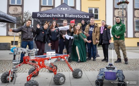 WOŚP 2025 studenci z Politechniki Białostockiej