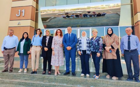omówiła również perspektywy współpracy akademickiej i badawczej z Ajman University