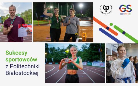 kolaż zdjęć z wydarzeń sportowych