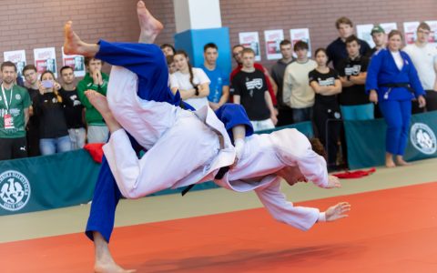 Akademickie Mistrzostwa Polski w Judo w Politechnice Białostockiej. Rywalizowało 300 zawodników