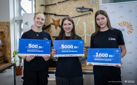Niesamowita Maszyna Envirosaver wygrała konkurs o indeks Politechniki Białostockiej