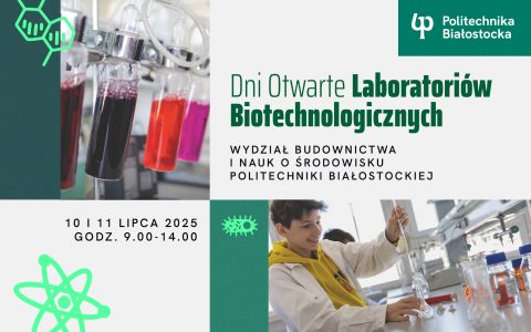 grafika dni otwarte laboratoriów biotechnologicznych