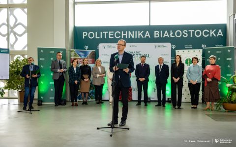2026-04-15 XXII Podlaski Festiwal Nauki i Sztuki – konferencja prasowa, fot. Paweł Jankowski PB