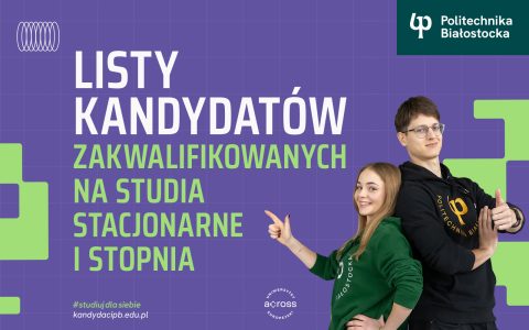 Grafika rekrutacja listy zakwalifikowanych na studia